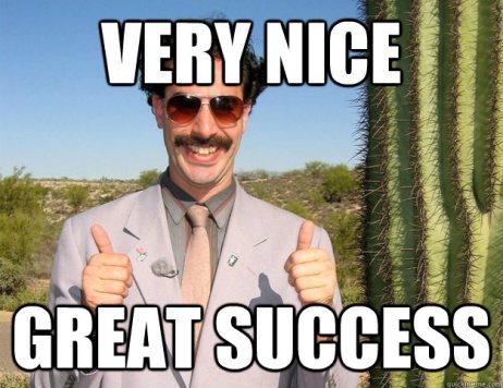 Borat great success